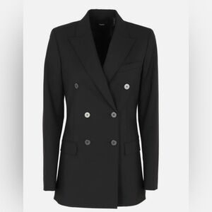 EUC Theory Black Blazer DB Tailor new with tags